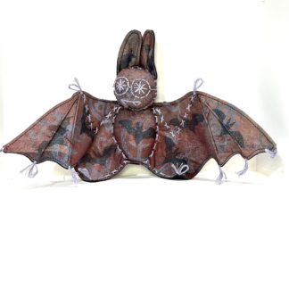 **NEW** Finger Puppet Bat Hand Painted and Handmade by Frenchy (One of a Kind)